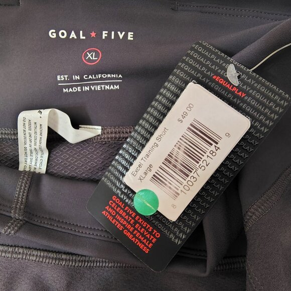 Goal Five Women's Gray Excel Training Short - Picture 5 of 5